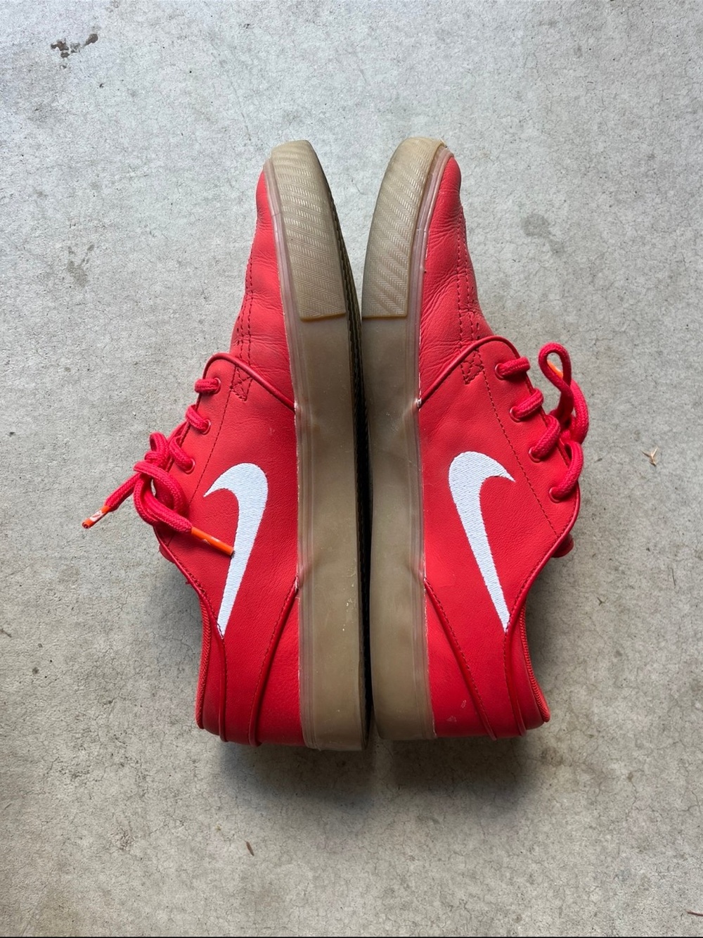 Nike SB Skate Shoes Zoom Janoski University Red White Mens 9.5